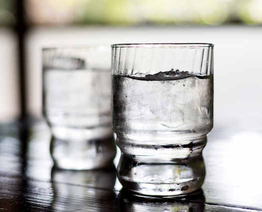 Glasses of water